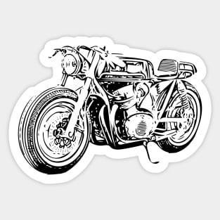 Cafe racer motorcycle Sticker